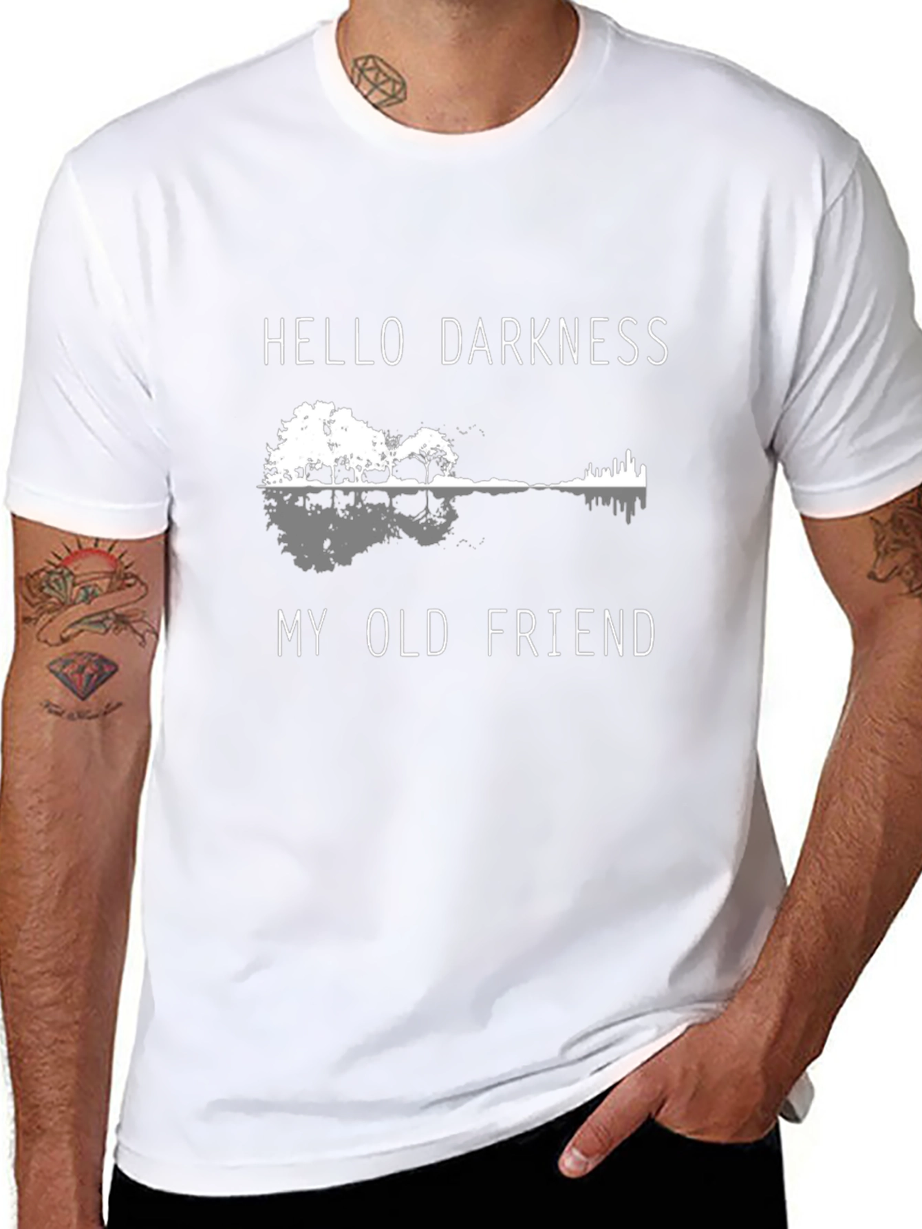 Hello Darkness My Old Friend Graphic Tee