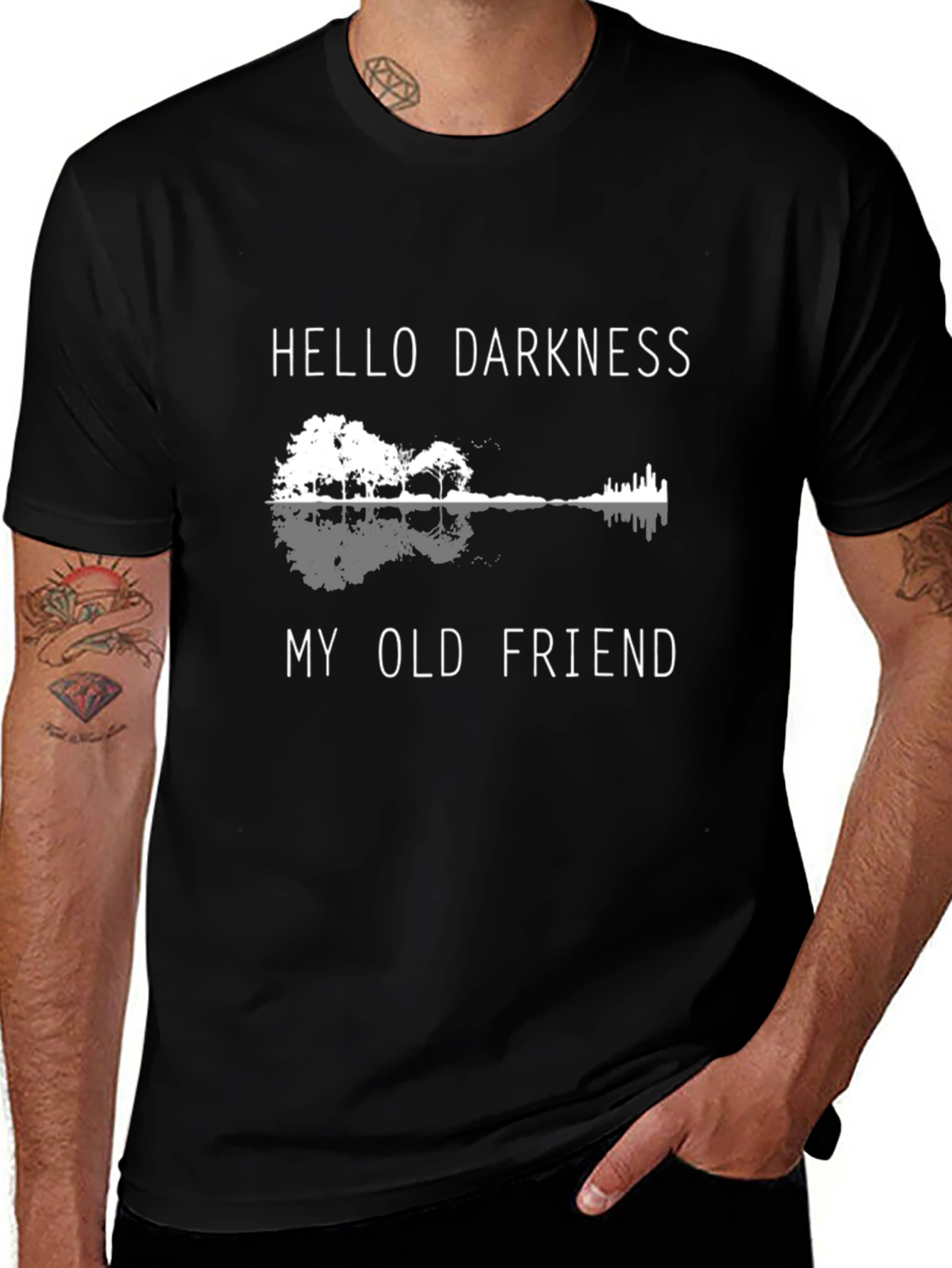 Hello Darkness My Old Friend Graphic Tee