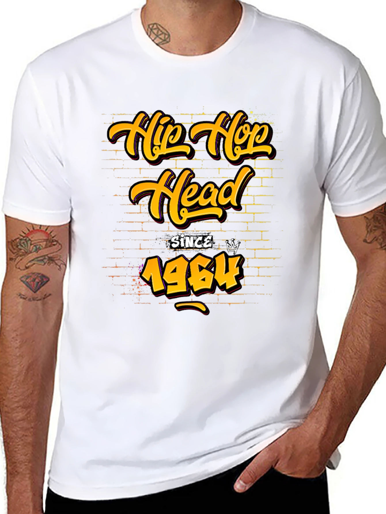 Hip Hop Head Since 1964 T-Shirt