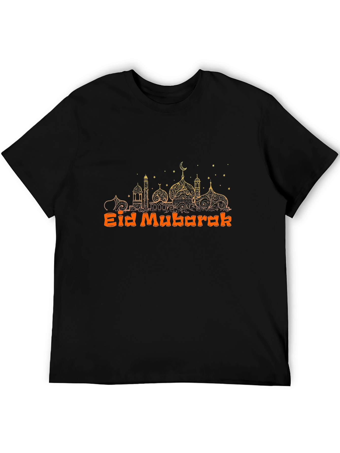 Eid Mubarak Graphic T-Shirt - Islamic Design