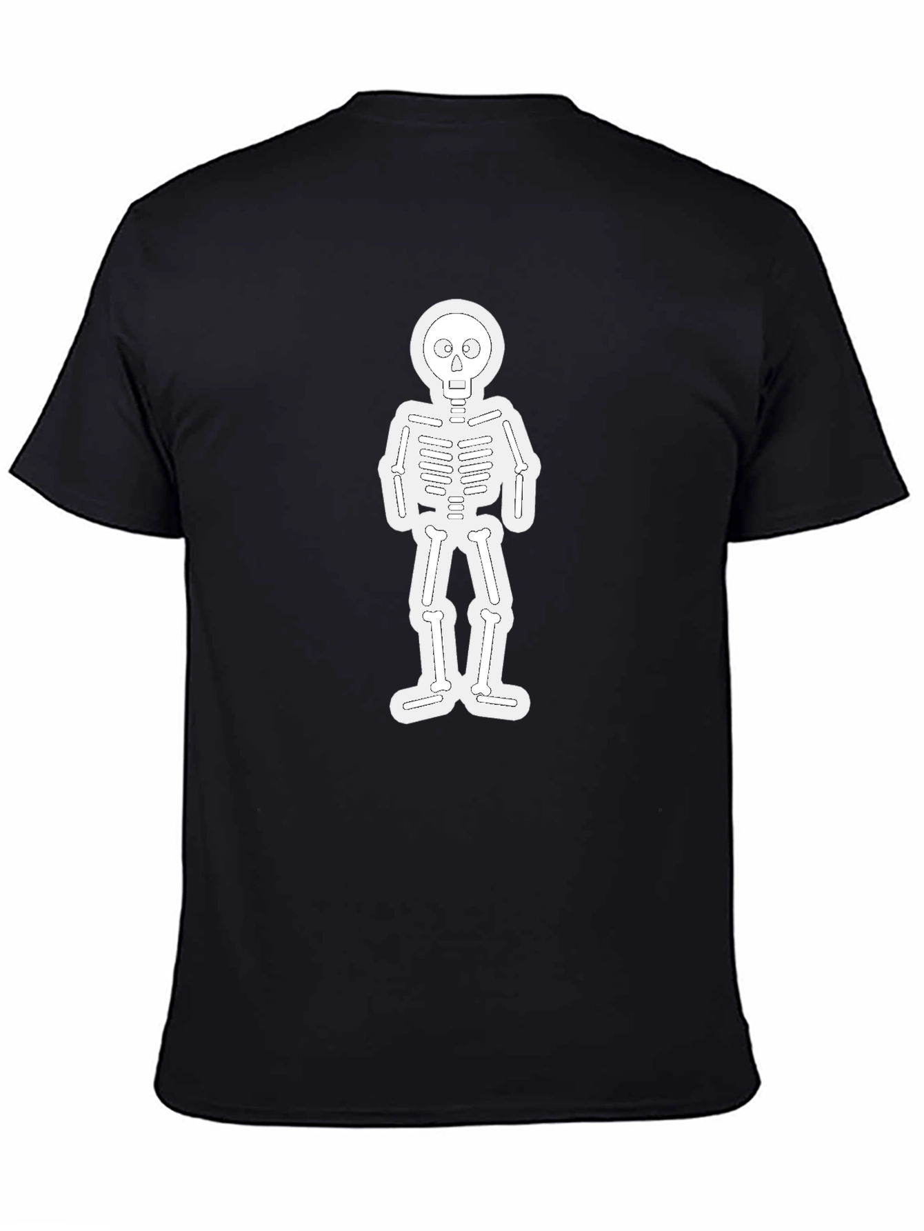 Skeleton Graphic Black T-Shirt - Halloween Ready