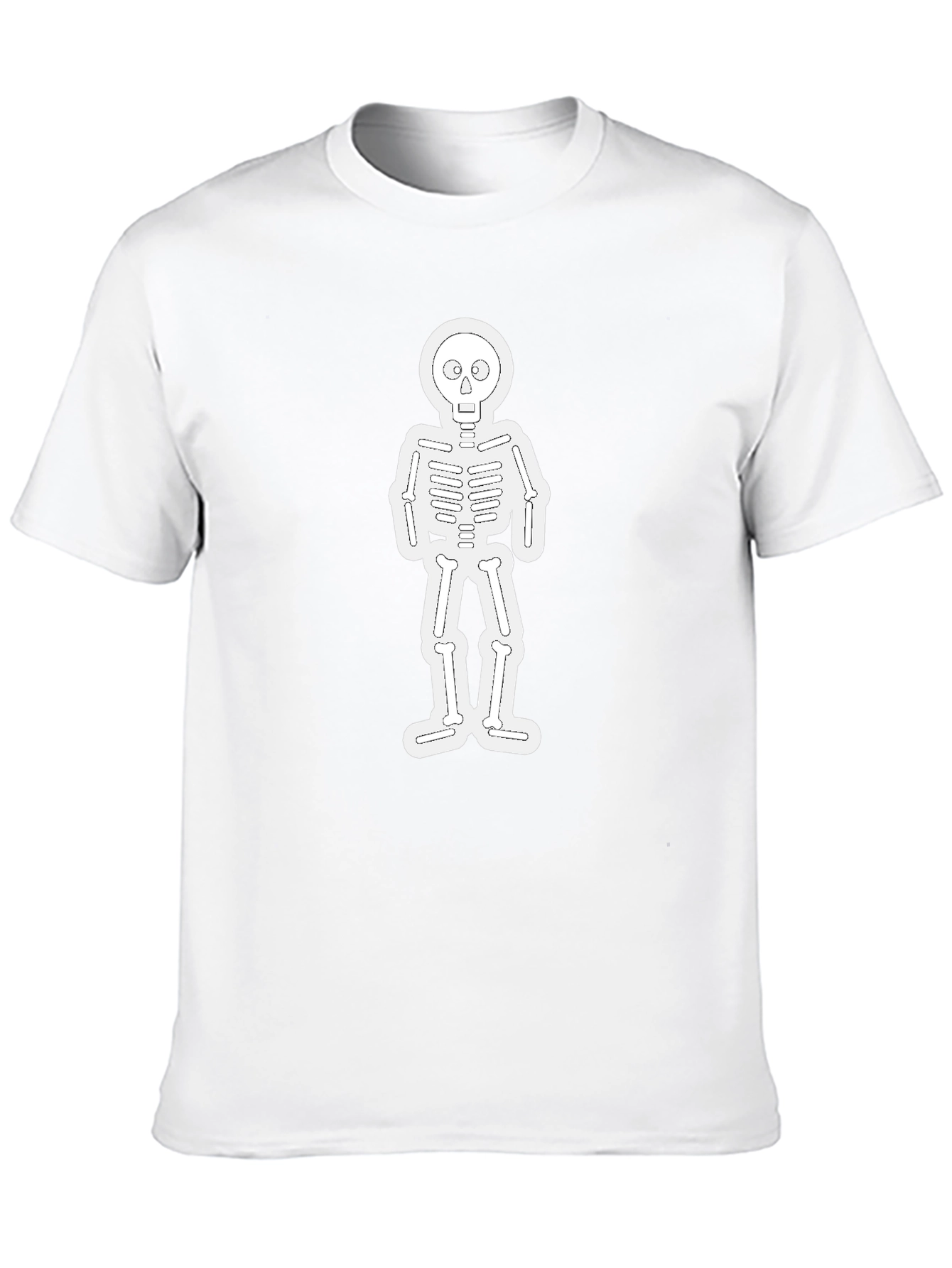 Skeleton Graphic Black T-Shirt - Halloween Ready
