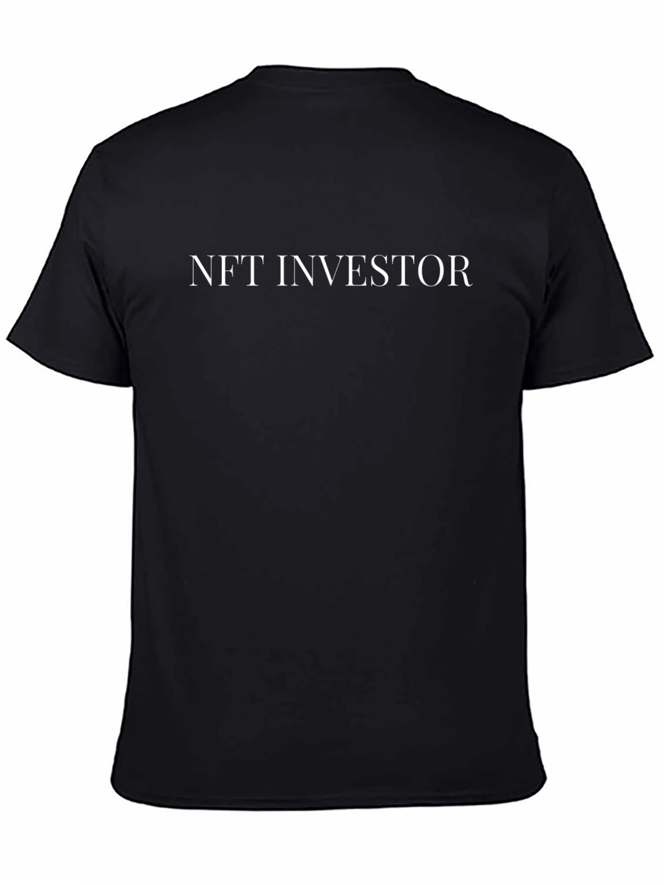 NFT Investor Black T-Shirt