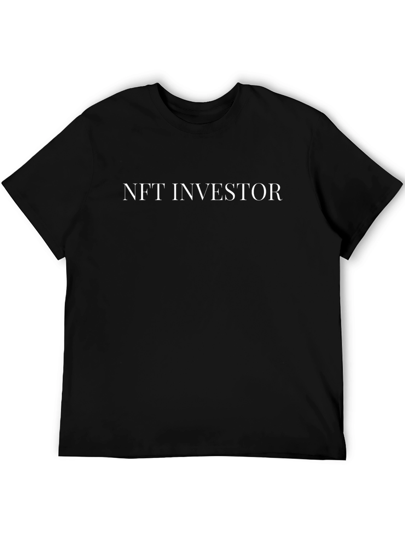 NFT Investor Black T-Shirt