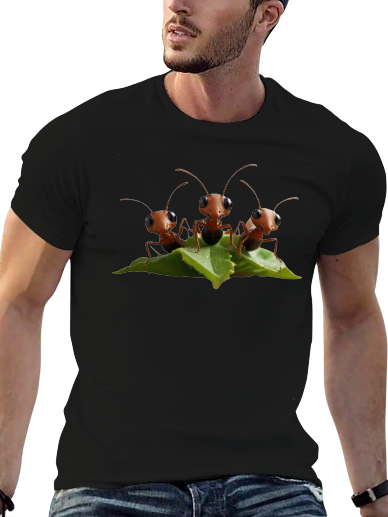 Ant Trio Black T-Shirt