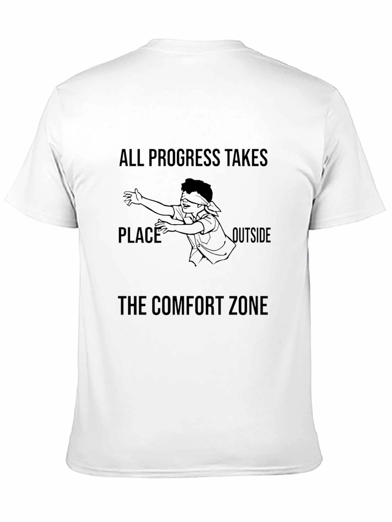 Motivational Comfort Zone Graphic Tee