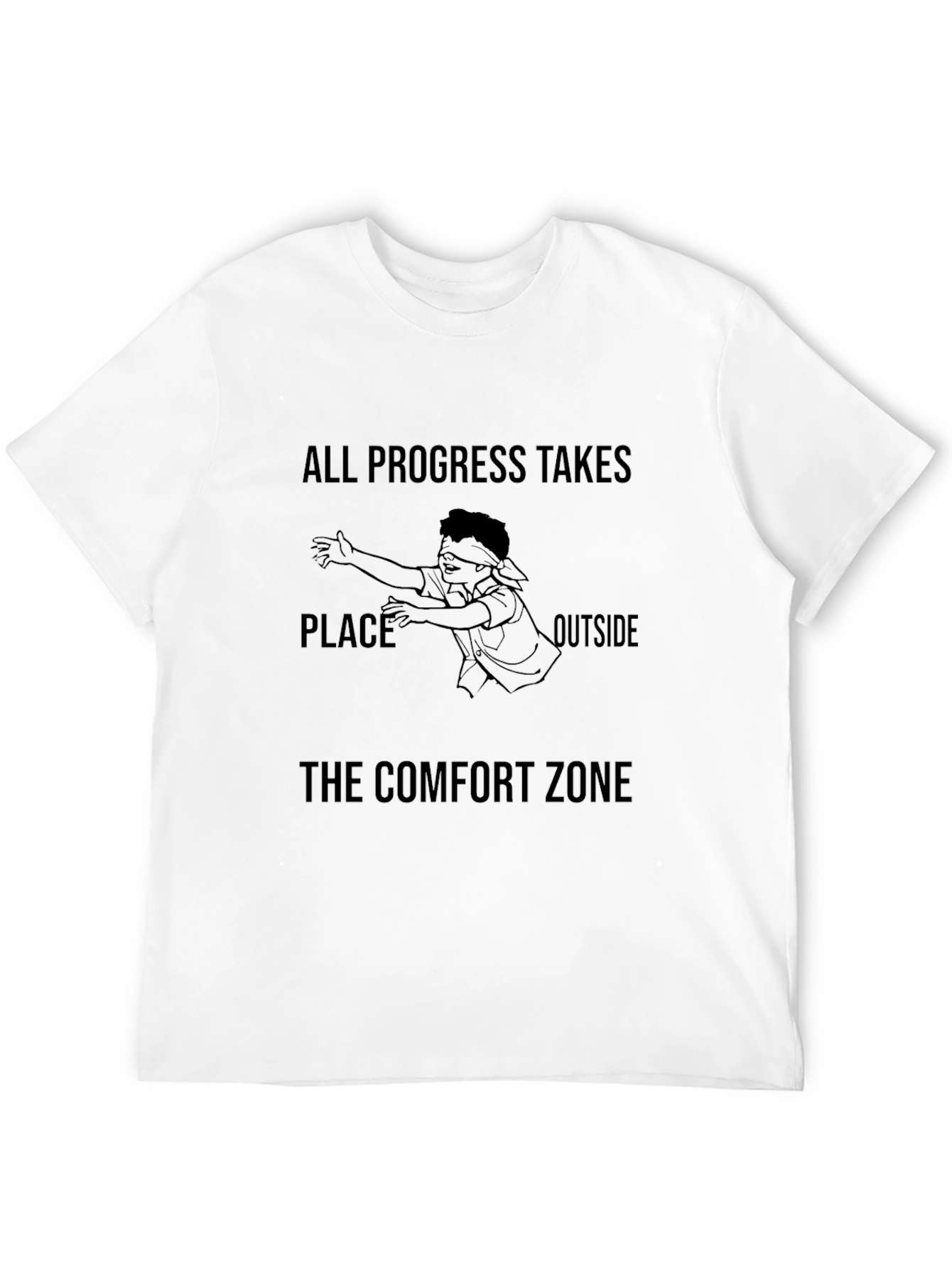 Motivational Comfort Zone Graphic Tee