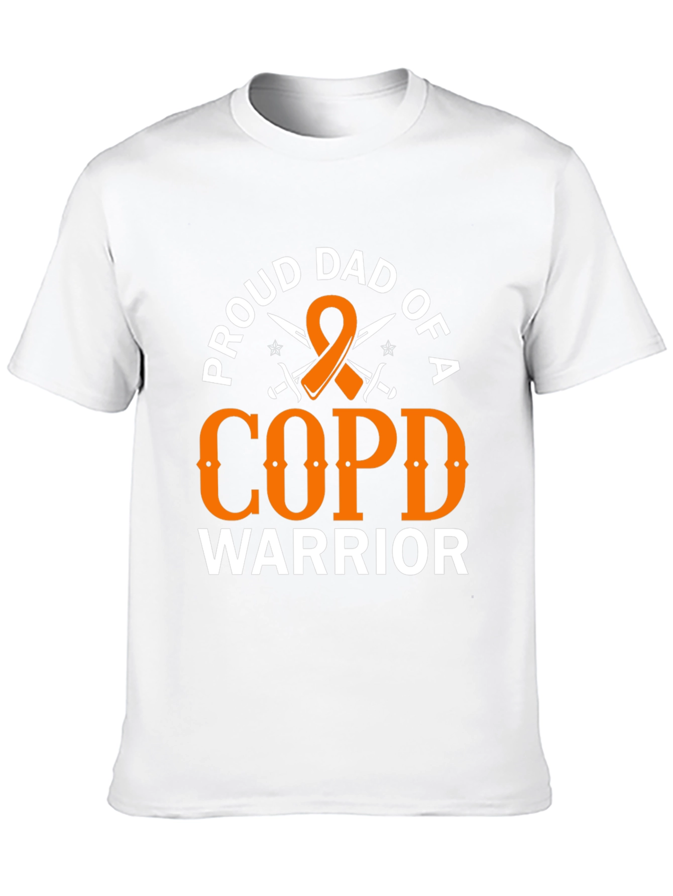 Proud Dad COPD Warrior Graphic Tee