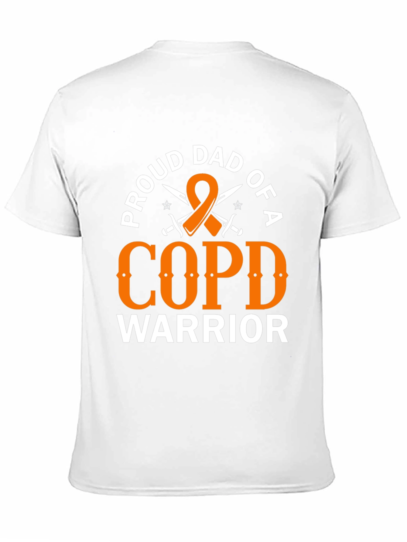 Proud Dad COPD Warrior Graphic Tee