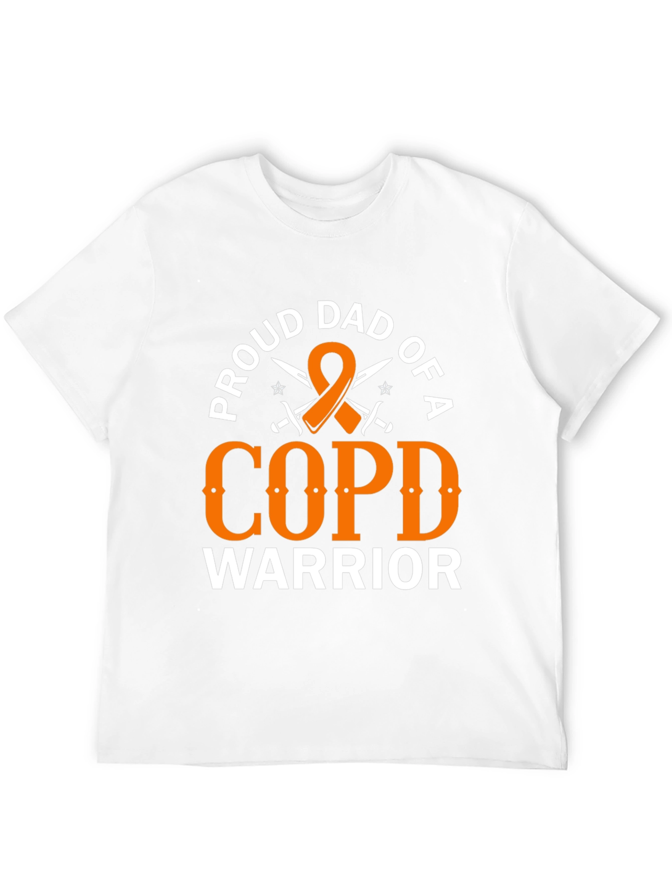 Proud Dad COPD Warrior Graphic Tee