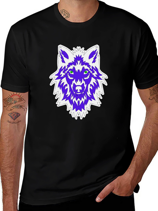 Wolf Graphic Black T-Shirt