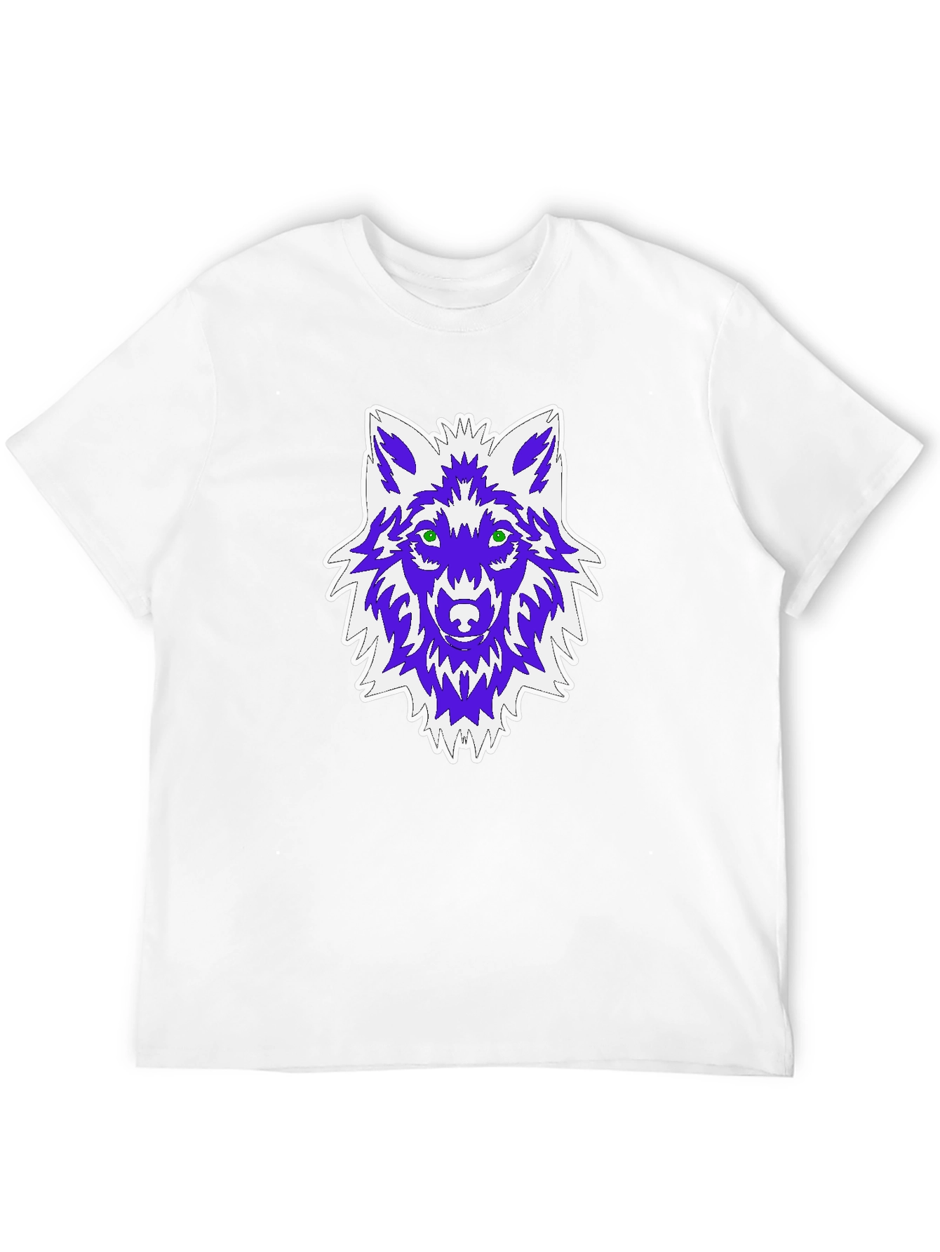 Wolf Graphic Black T-Shirt