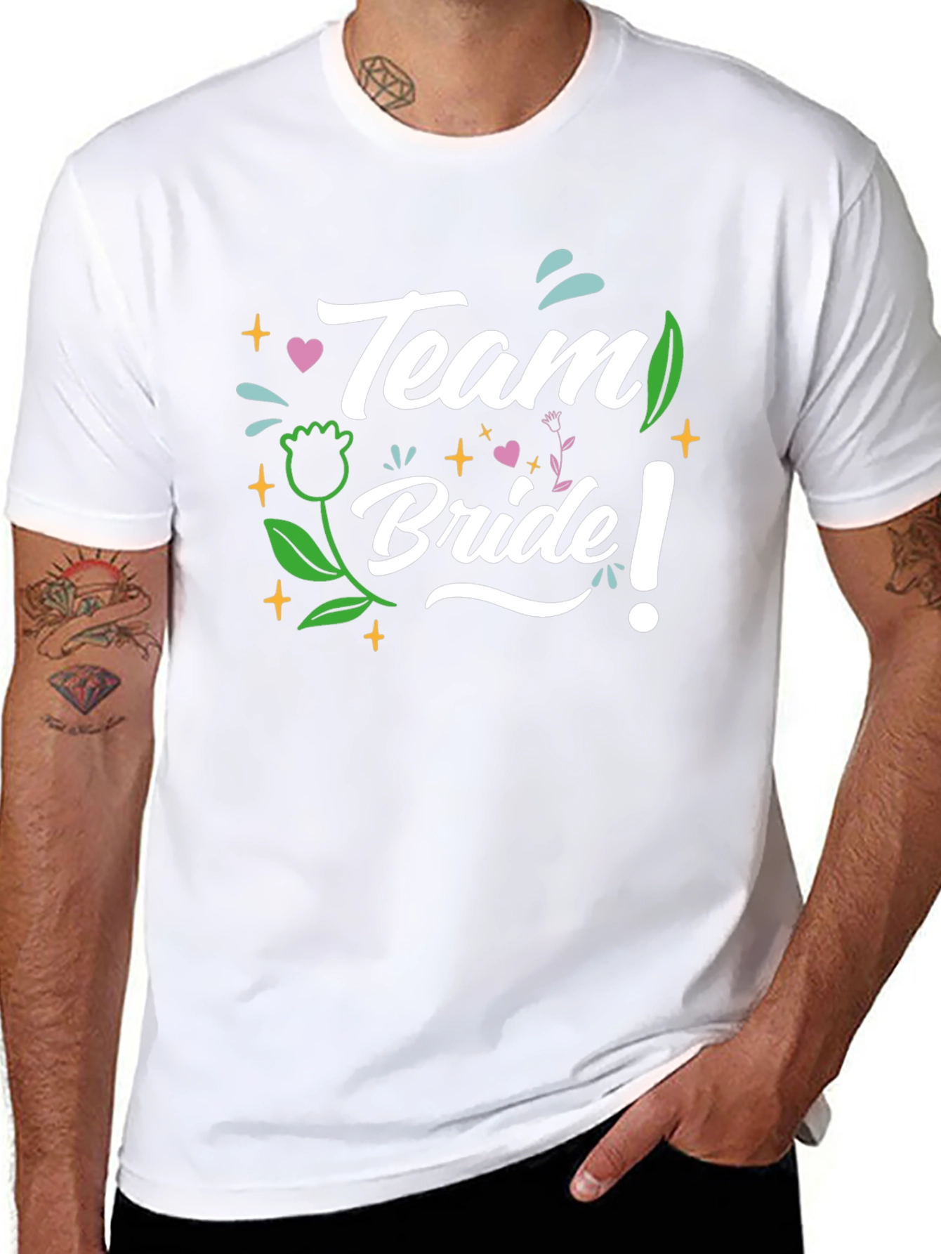 Team Bride T-Shirt - Bridal Party Wedding Tee