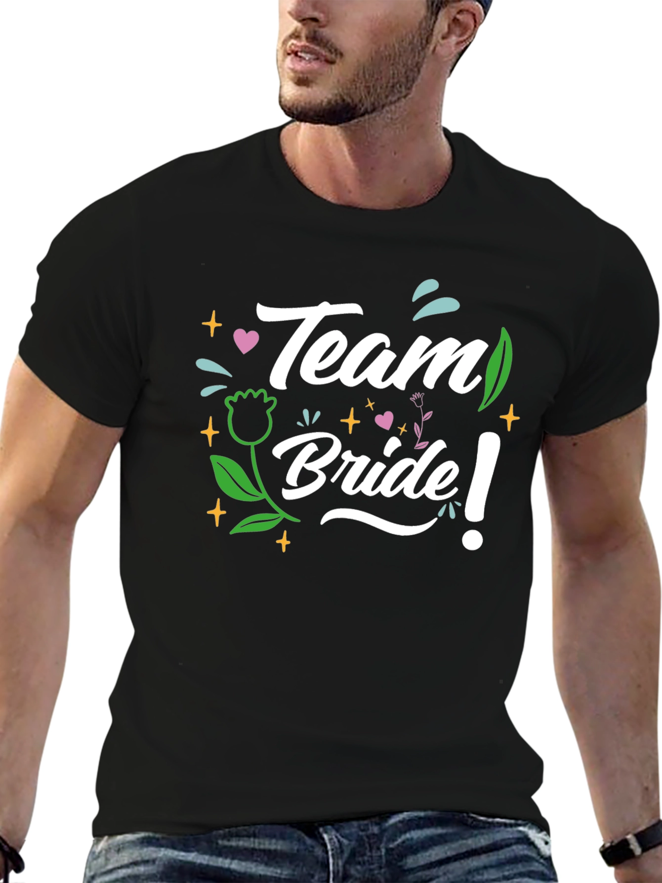 Team Bride T-Shirt - Bridal Party Wedding Tee