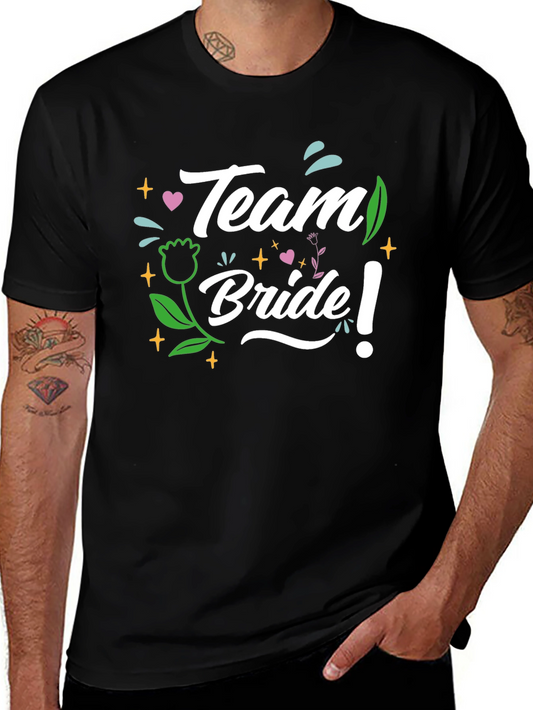Team Bride T-Shirt - Bridal Party Wedding Tee