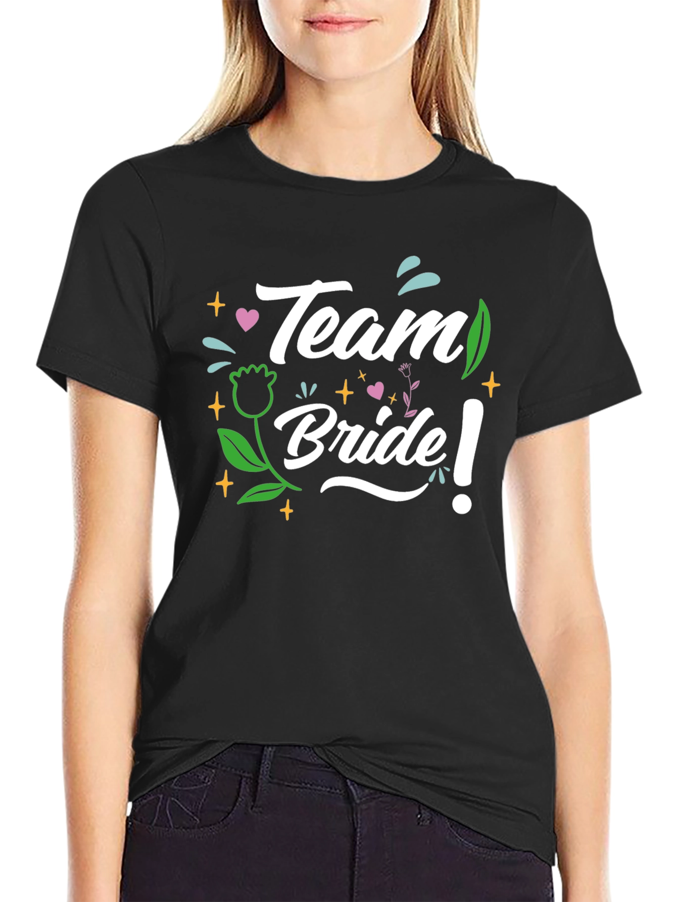 Team Bride T-Shirt - Bridal Party Wedding Tee