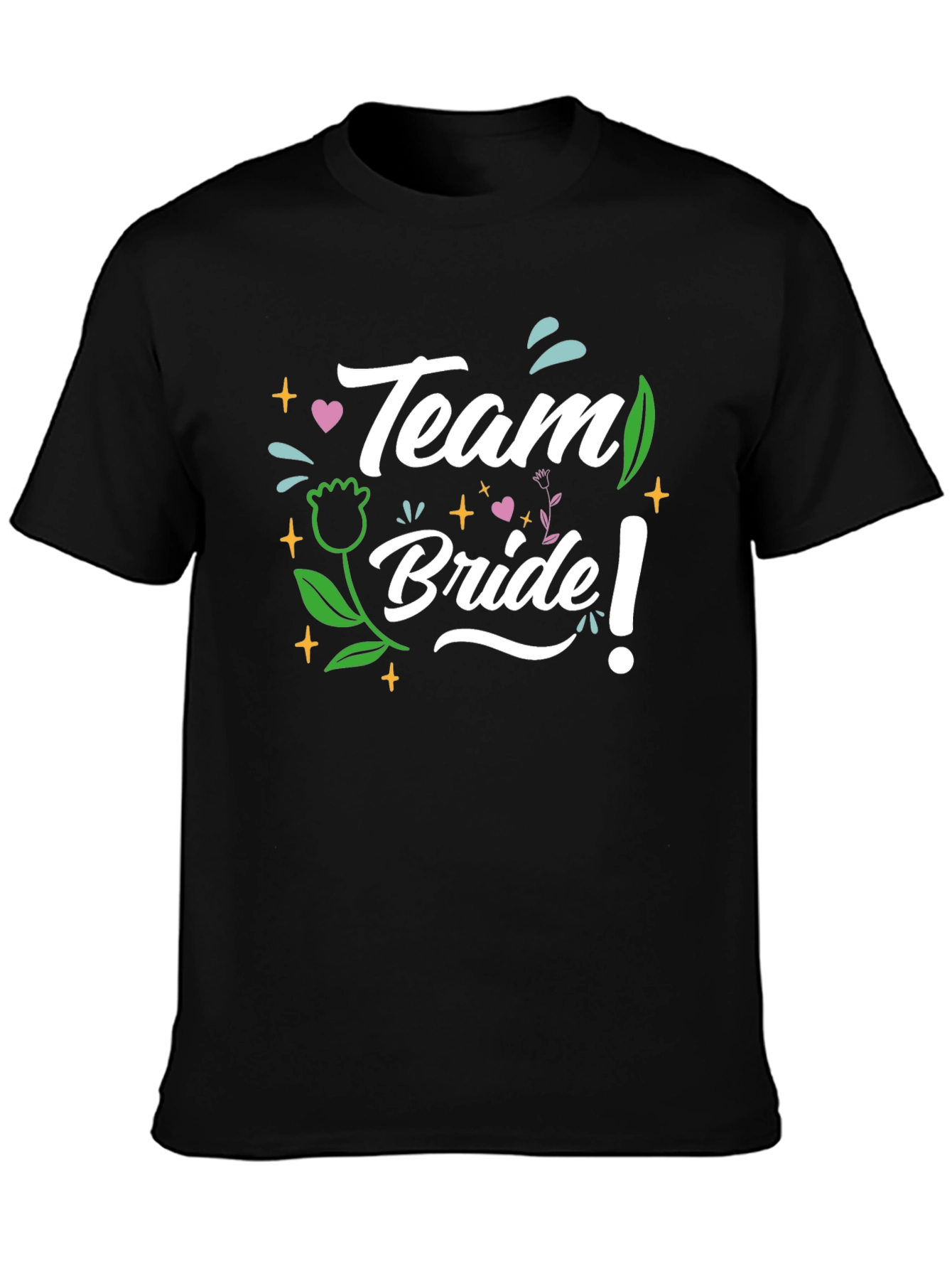 Team Bride T-Shirt - Bridal Party Wedding Tee