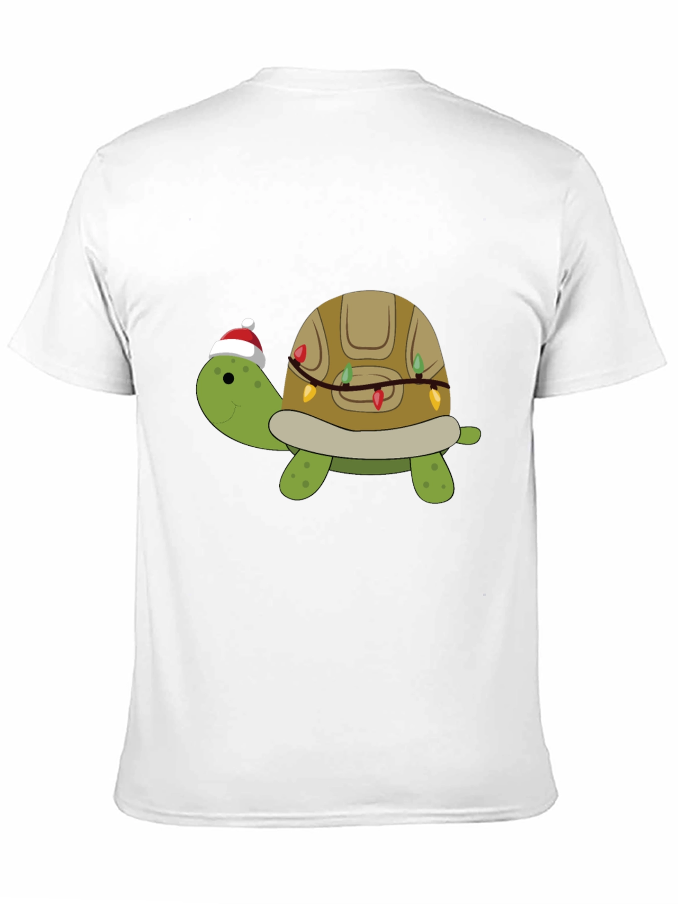 Festive Turtle Graphic Tee - Holiday Fun!