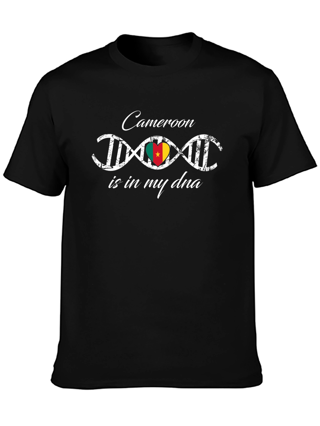 Cameroon DNA Heart T-Shirt