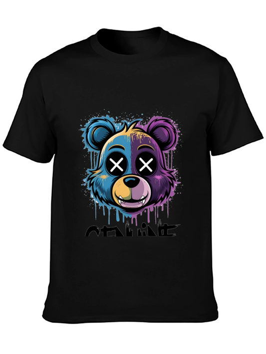 Cool Bear Graphic T-Shirt - Urban Style