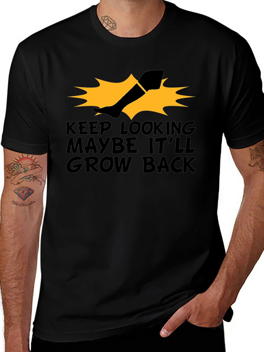 Humorous Leg Amputation Graphic T-Shirt