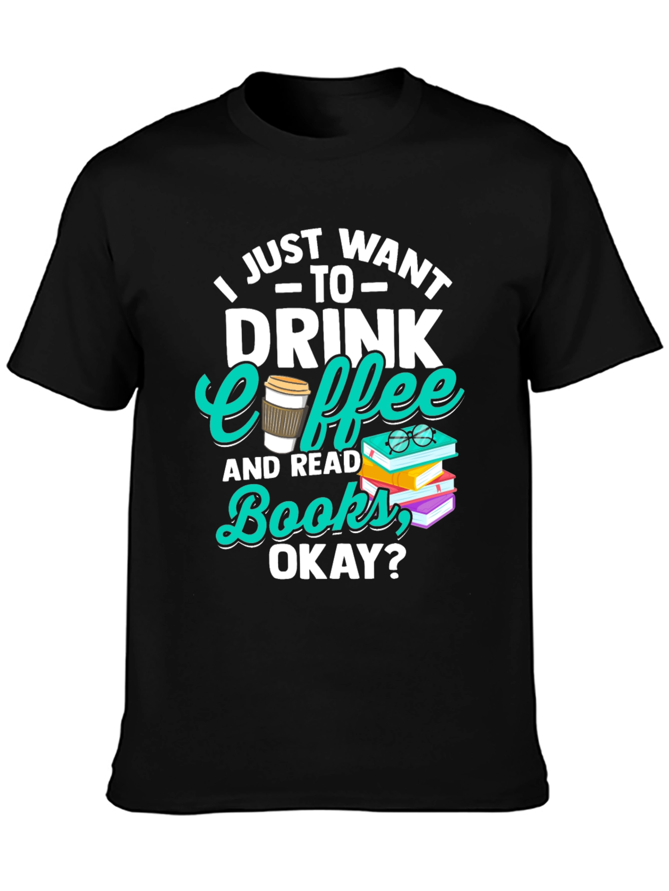 Coffee and Books Graphic Tee