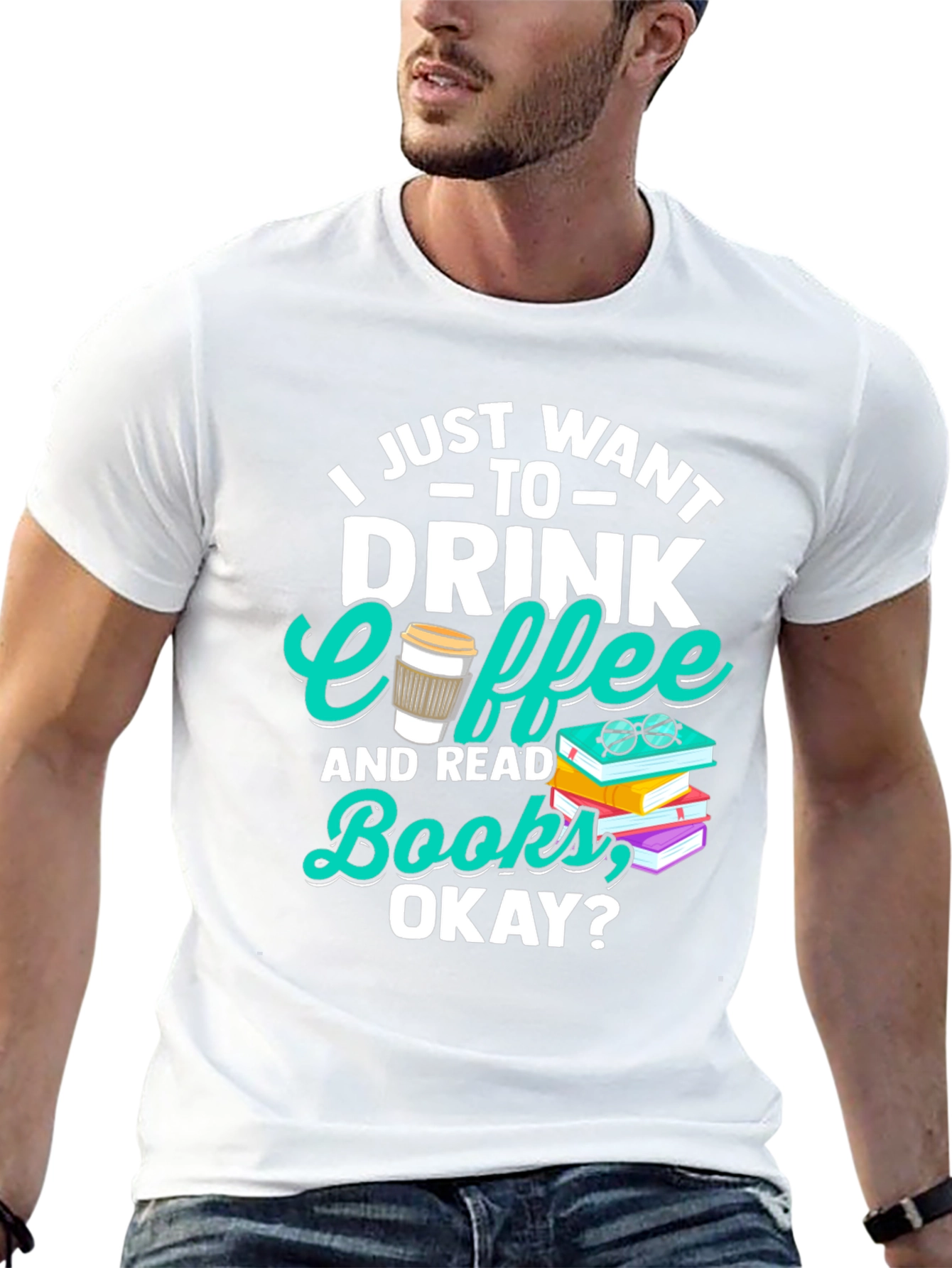 Coffee and Books Graphic Tee