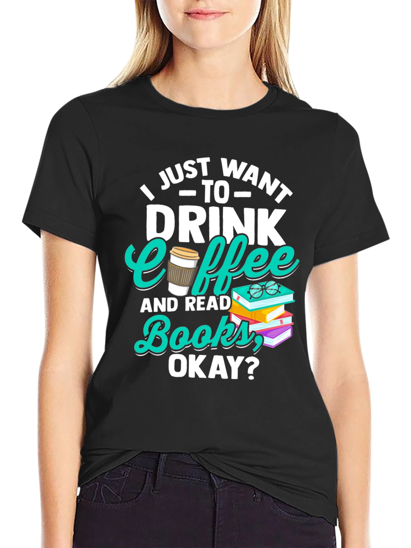 Coffee and Books Graphic Tee