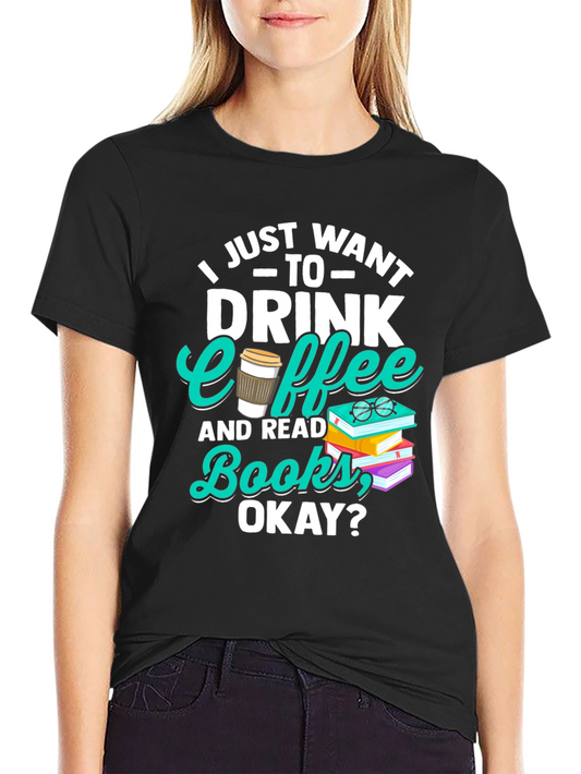 Coffee and Books Graphic Tee