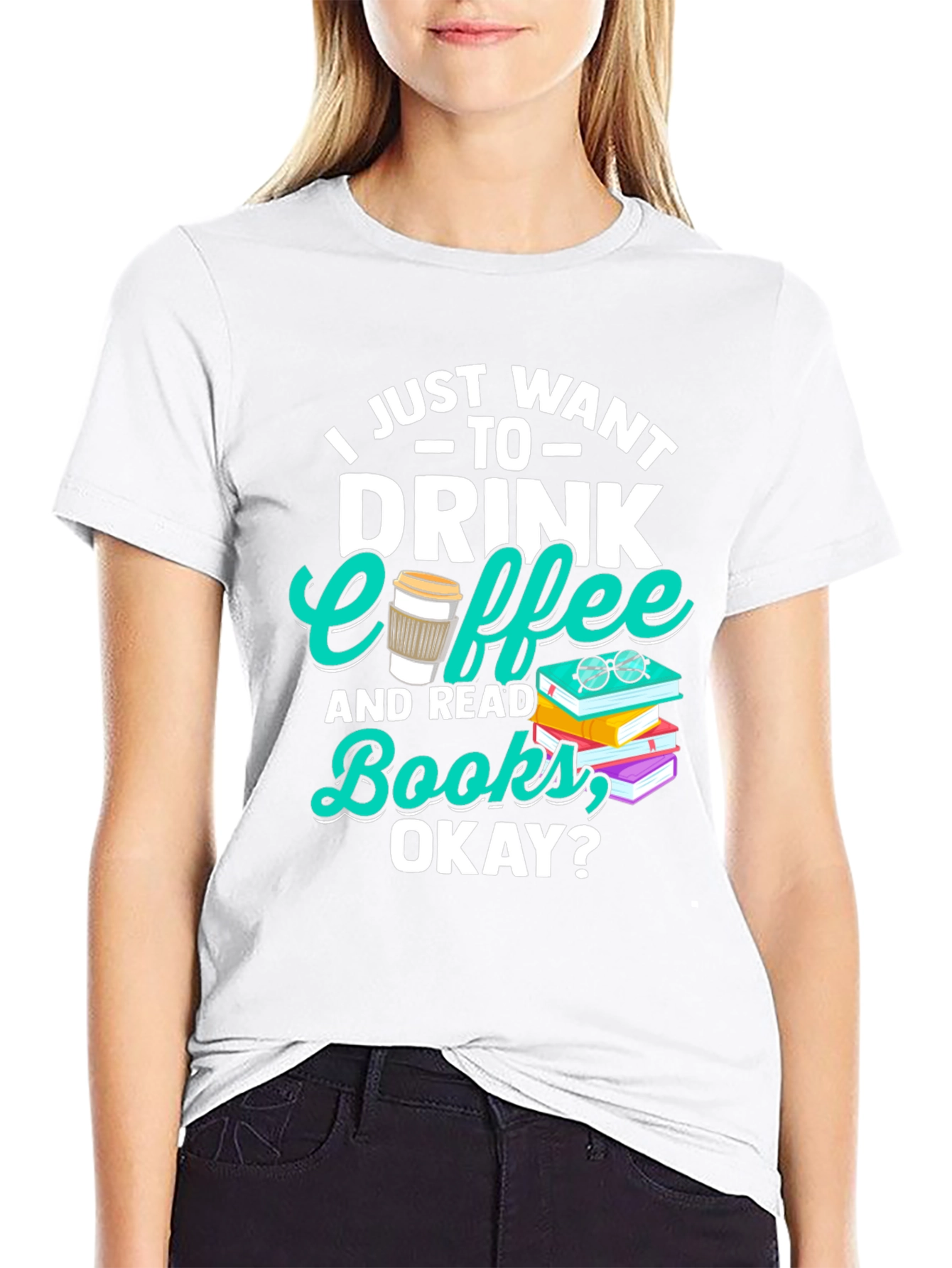 Coffee and Books Graphic Tee