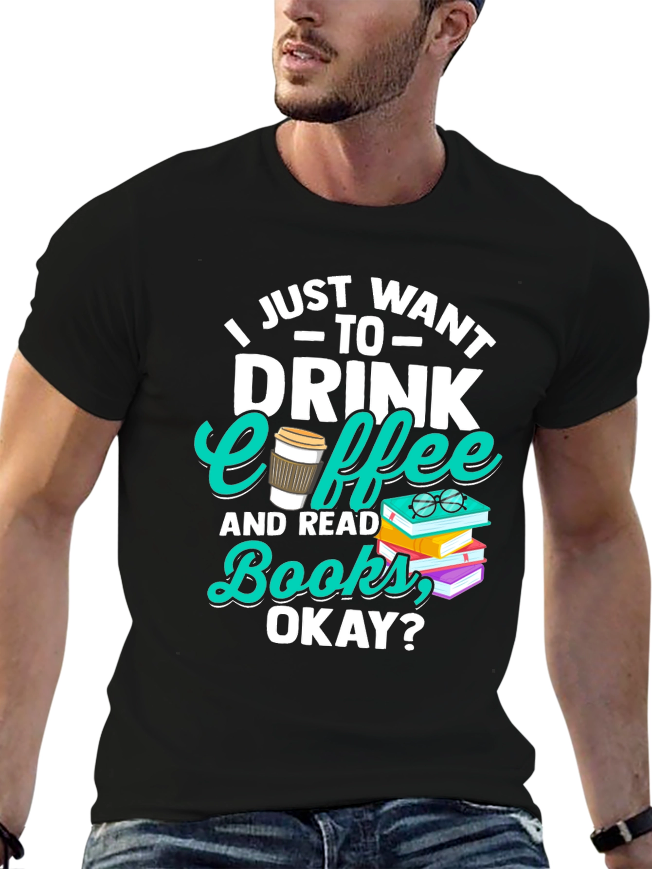 Coffee and Books Graphic Tee