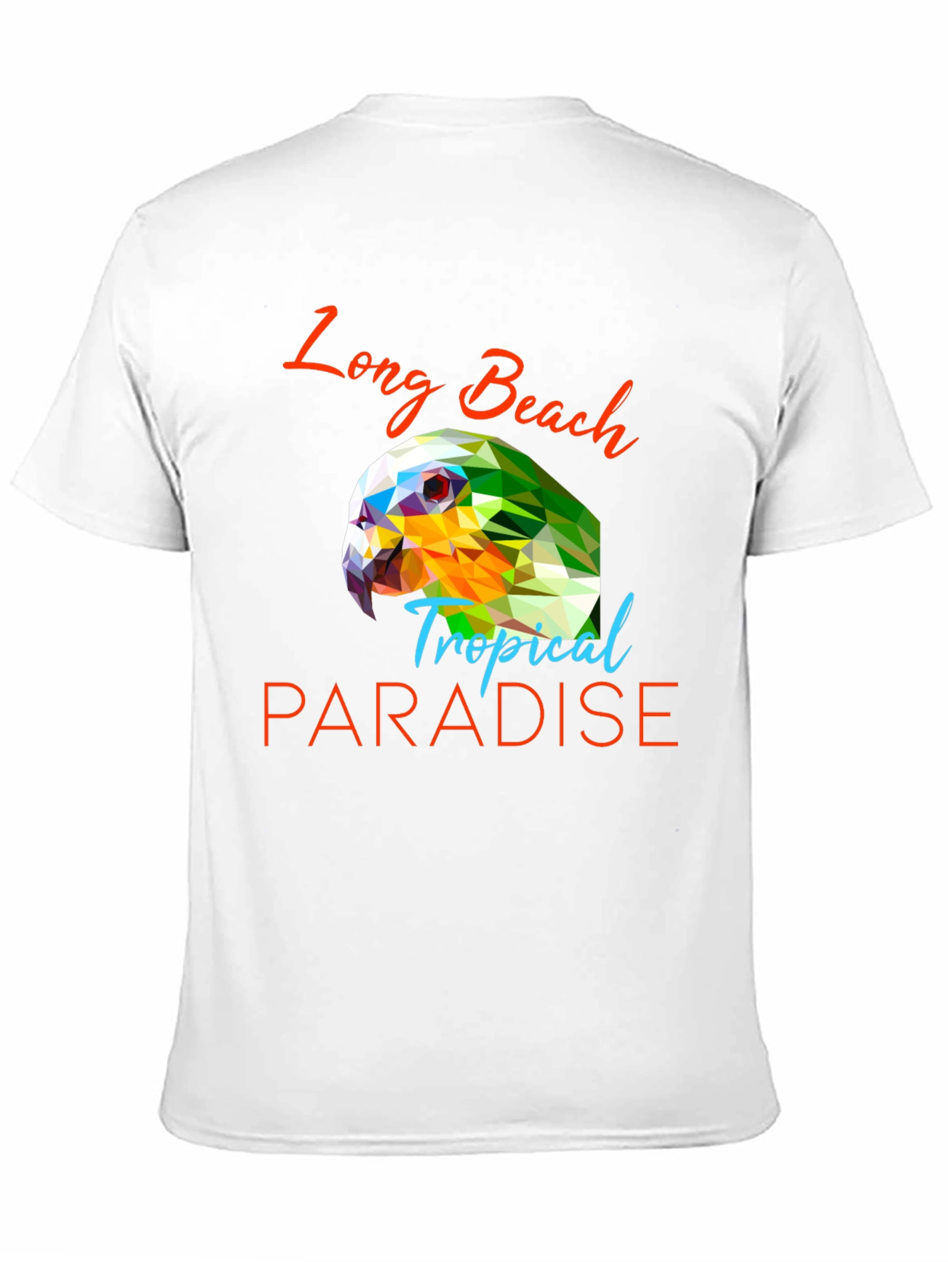 Long Beach Tropical Paradise Graphic Tee