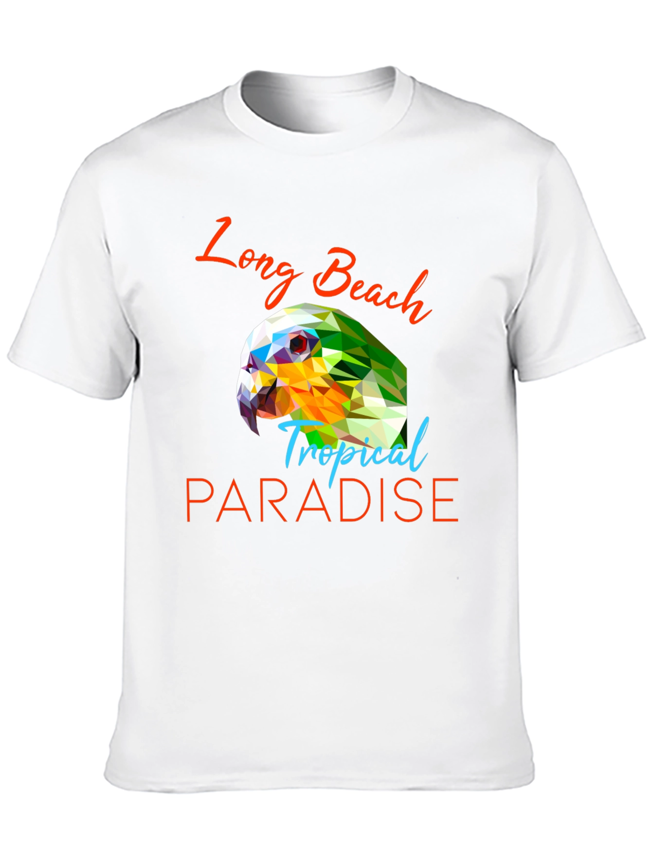 Long Beach Tropical Paradise Graphic Tee