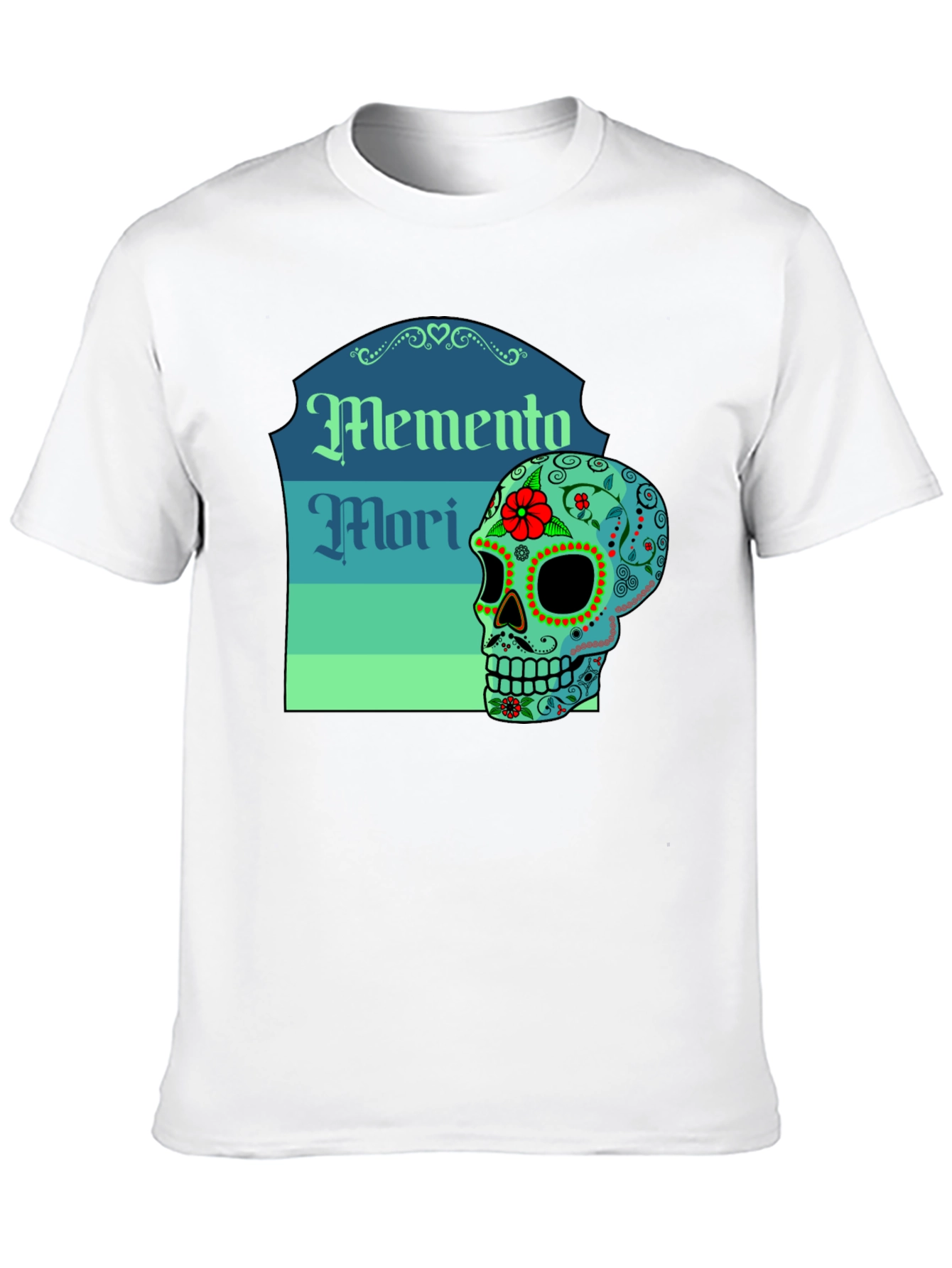Memento Mori Sugar Skull T-Shirt