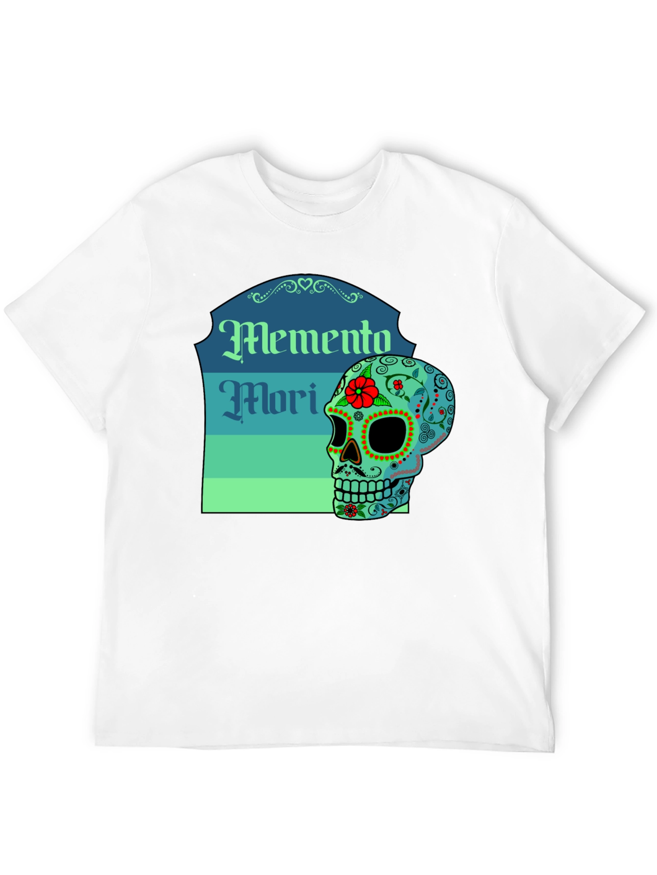 Memento Mori Sugar Skull T-Shirt