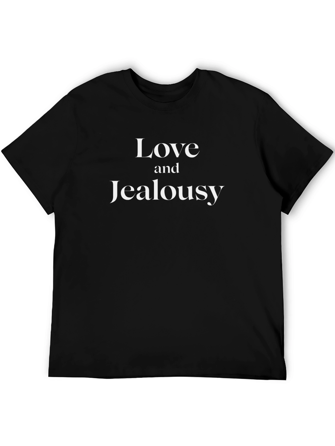 Love and Jealousy Black T-Shirt