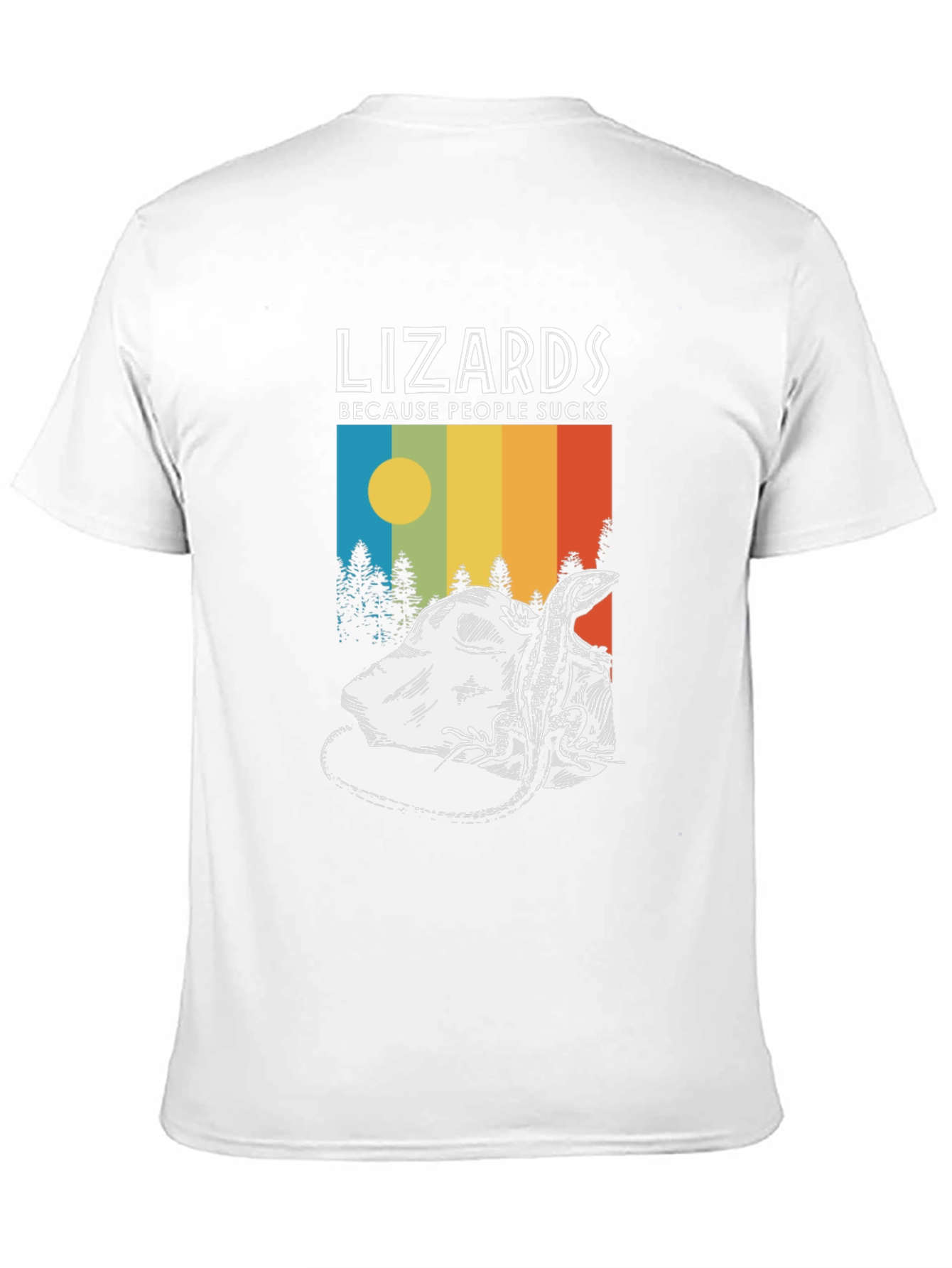 Lizards Because People Suck T-Shirt