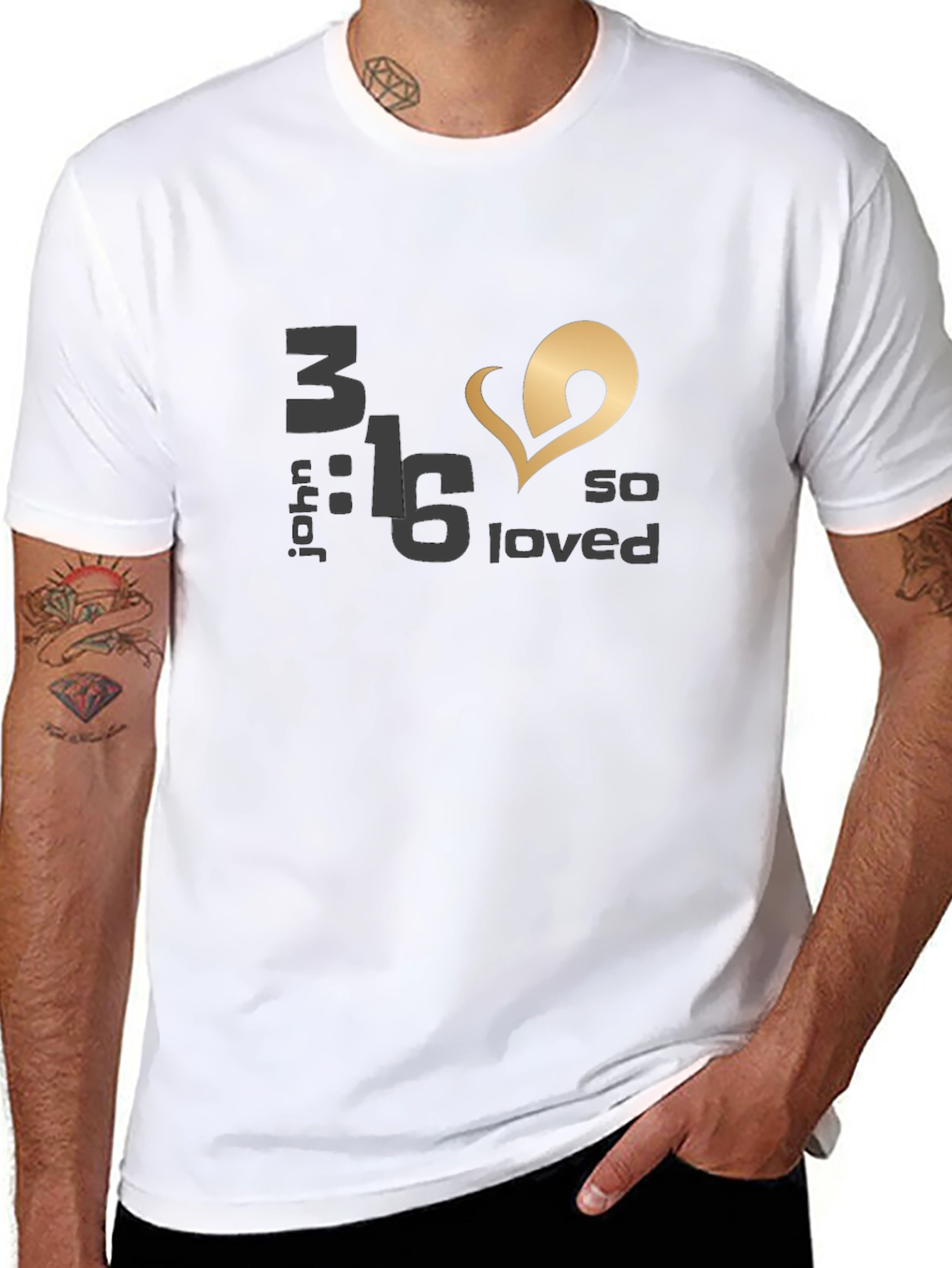 John 3:16 So Loved T-Shirt