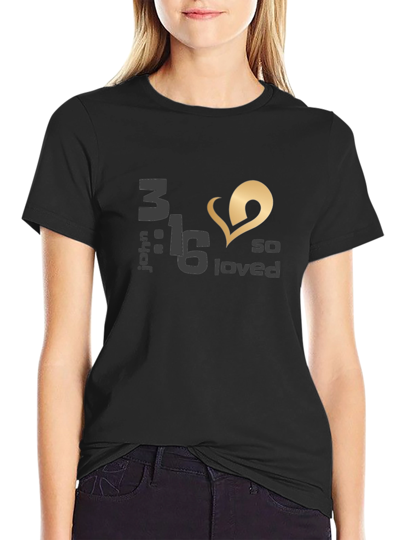 John 3:16 So Loved T-Shirt