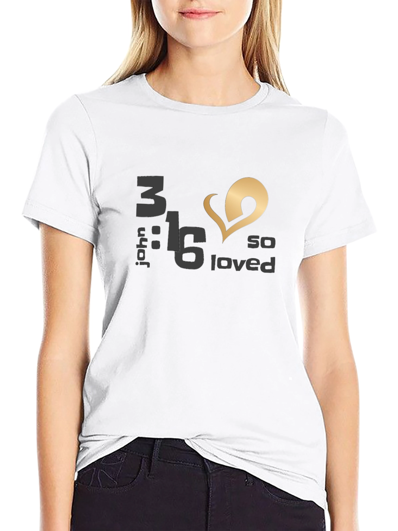John 3:16 So Loved T-Shirt