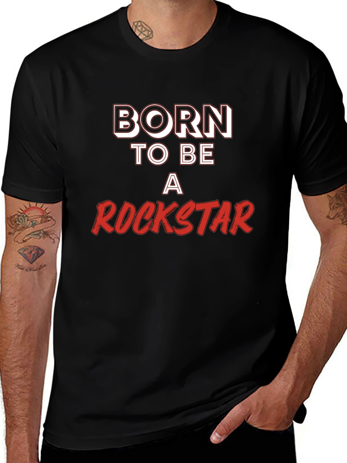 Born to be a Rockstar Graphic Tee