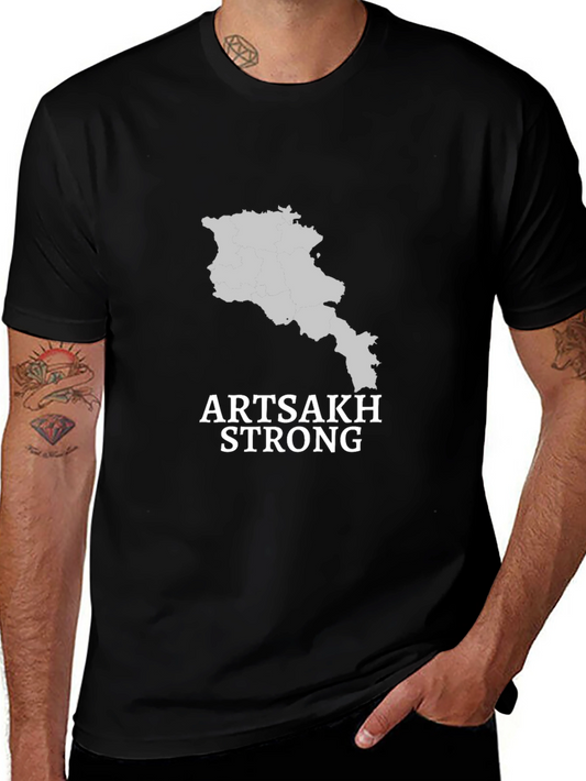 Artsakh Strong Graphic Tee - Stand with Artsakh