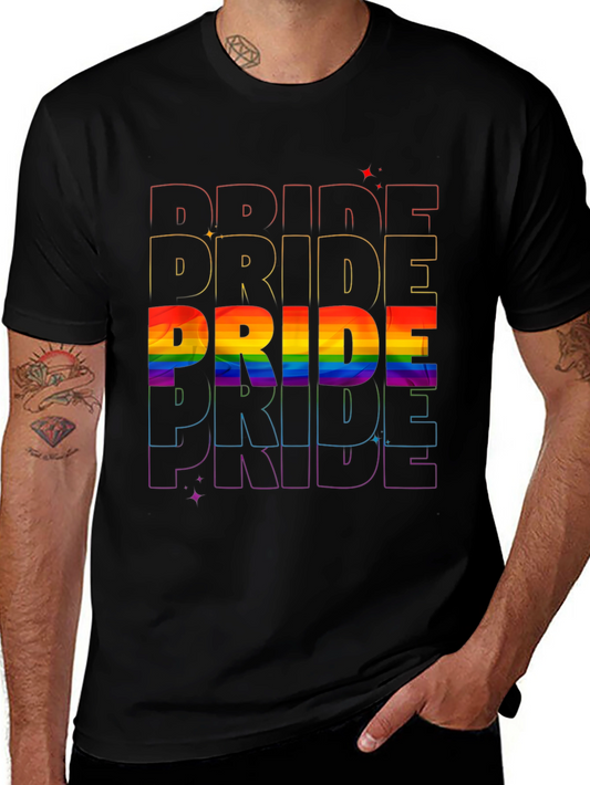 Pride Rainbow T-Shirt LGBTQ+ Pride Month