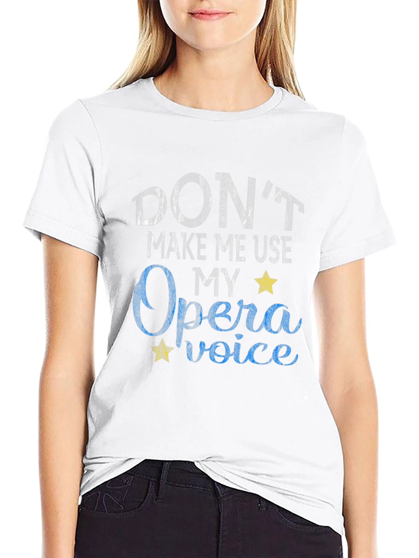 Opera Voice T-Shirt - Funny Music Vocal Tee