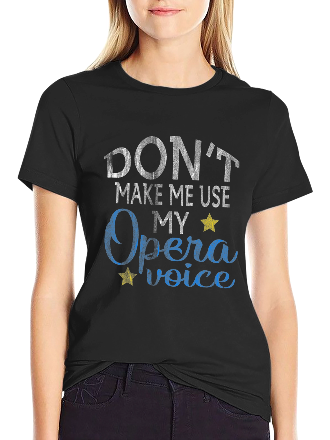 Opera Voice T-Shirt - Funny Music Vocal Tee