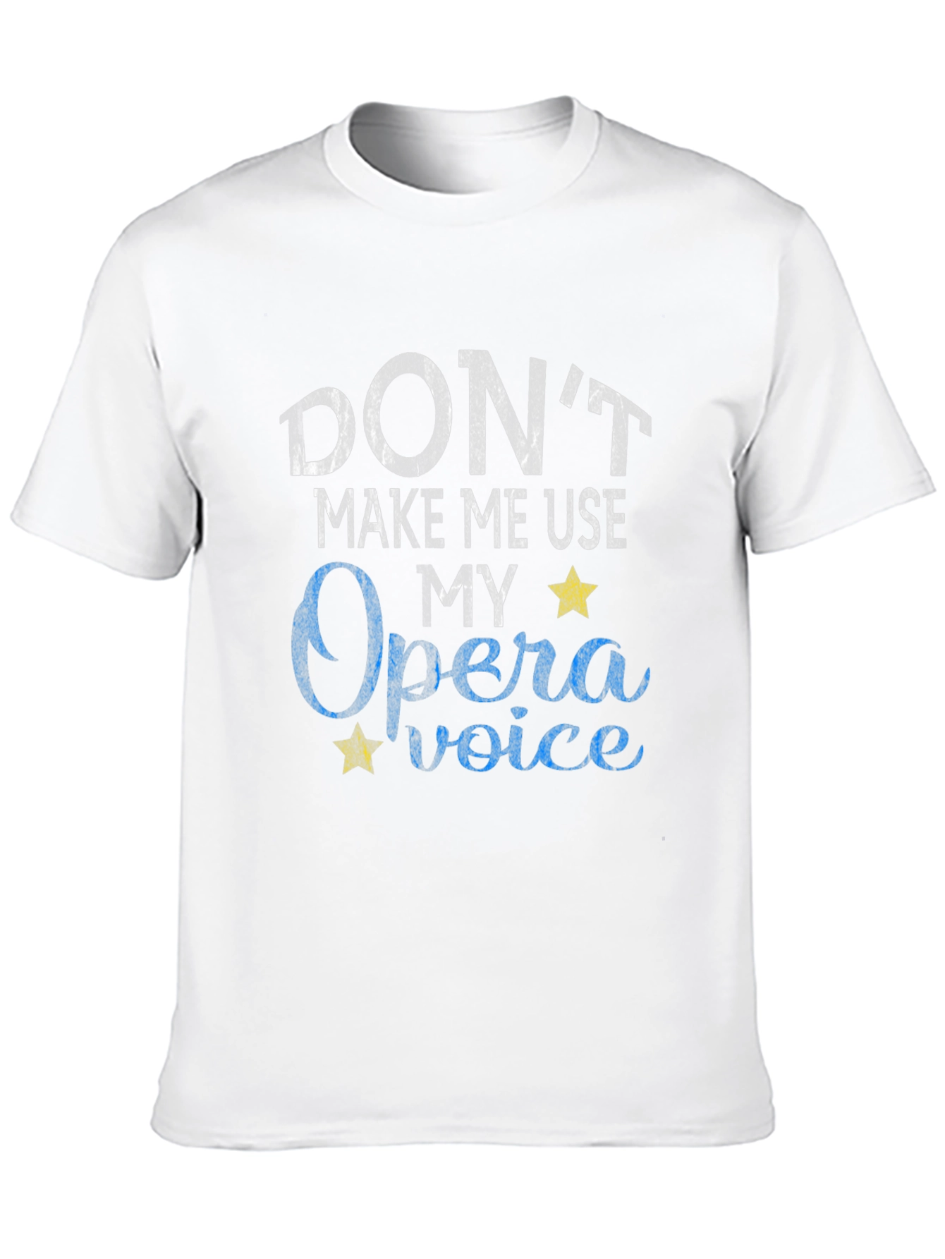 Opera Voice T-Shirt - Funny Music Vocal Tee