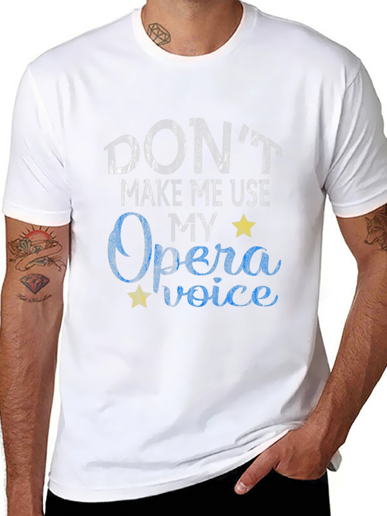 Opera Voice T-Shirt - Funny Music Vocal Tee