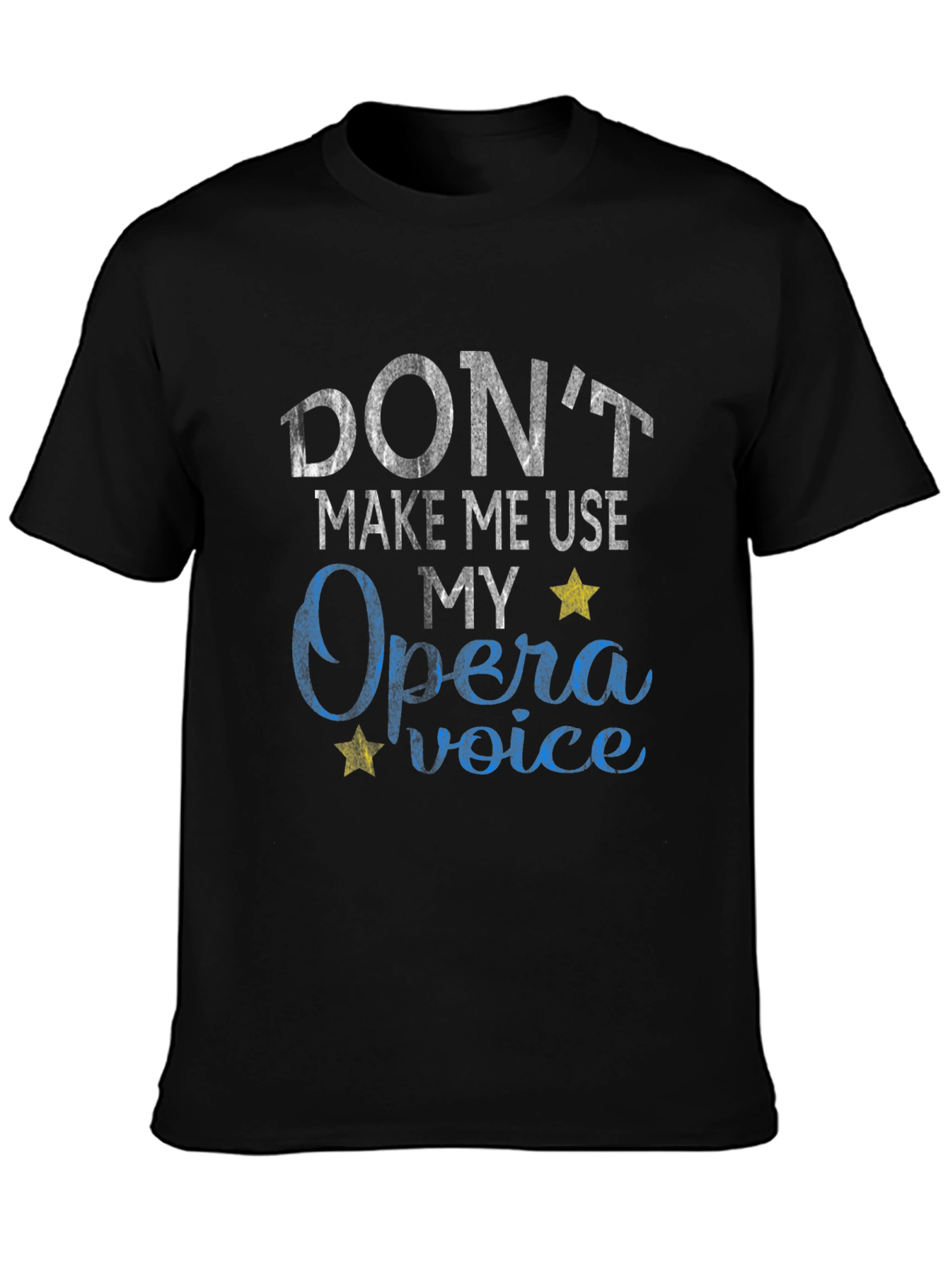 Opera Voice T-Shirt - Funny Music Vocal Tee