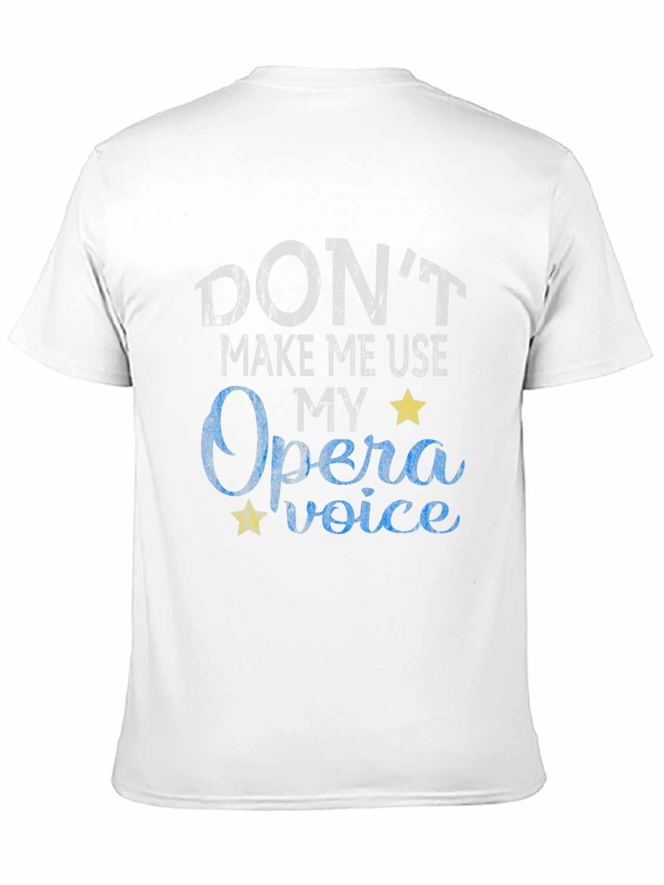 Opera Voice T-Shirt - Funny Music Vocal Tee