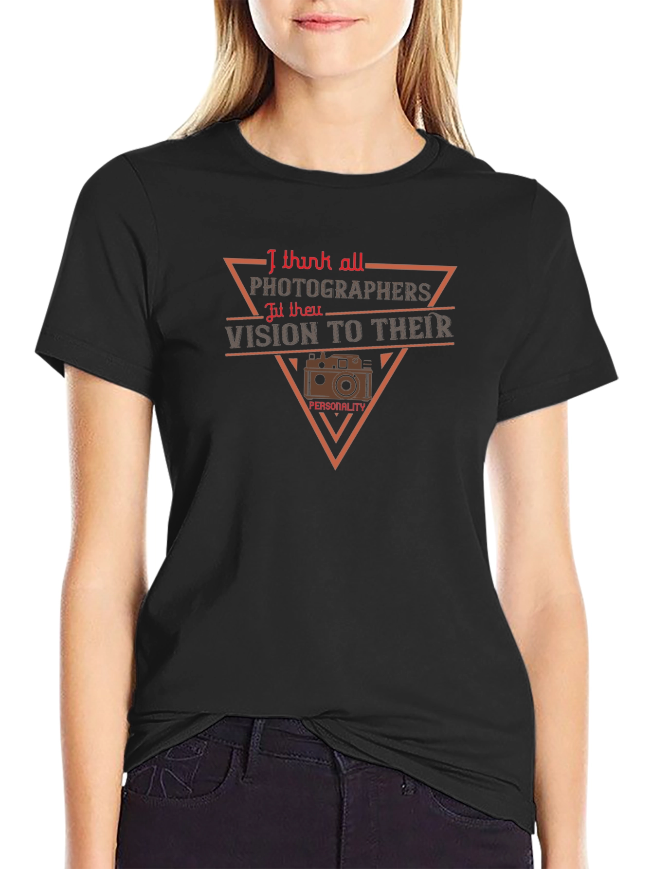 Photographer Vision T-Shirt - Black